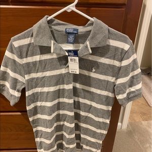 Kids polo collard shirt. New with tags
